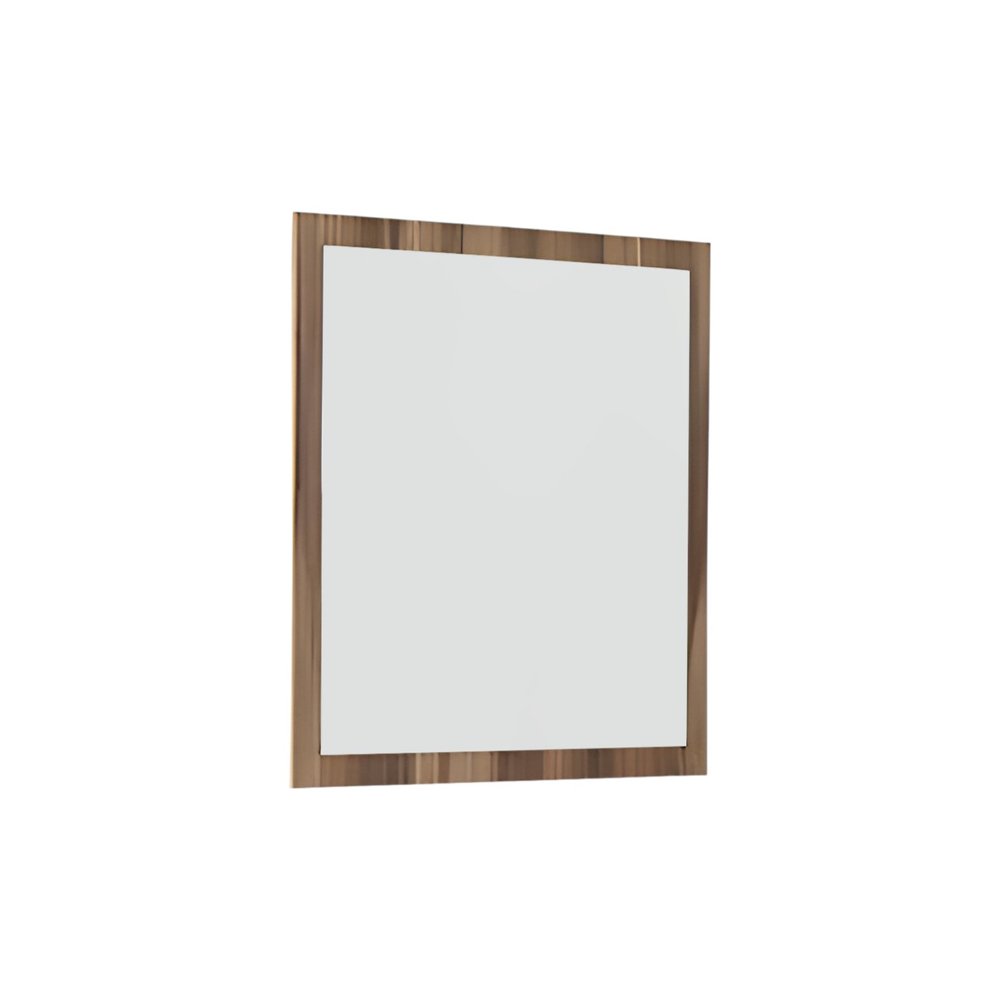 Natural Wood Framed Accent Mirror - 41-inch