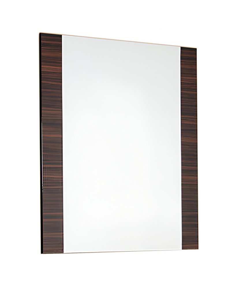 Ebony Wood Framed Accent Mirror - 45-inch