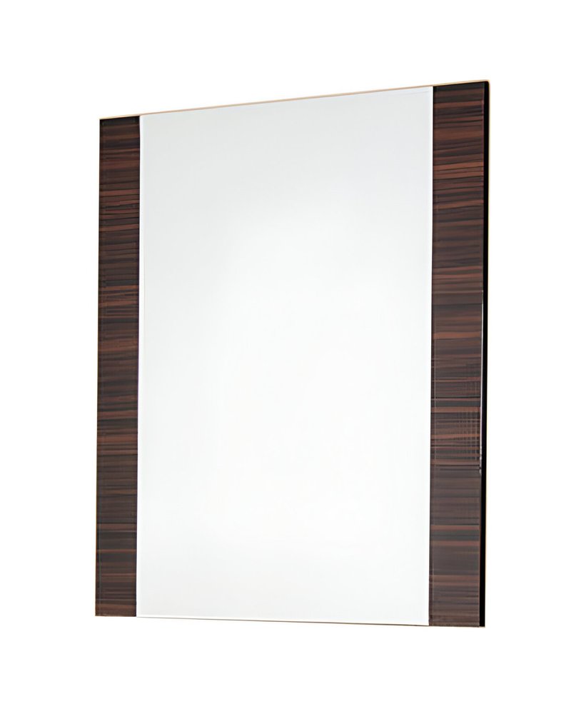Ebony Wood Framed Accent Mirror - 45-inch