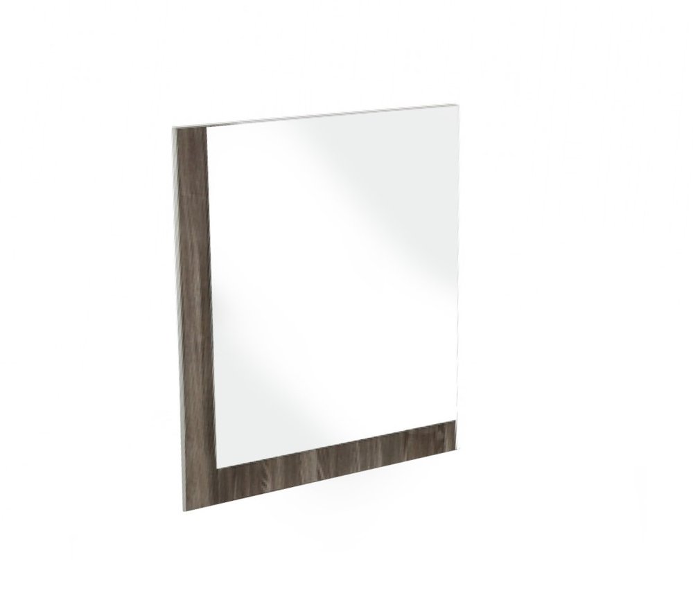 Ebony Wood Framed Mounted Dresser Mirror - 41-inch