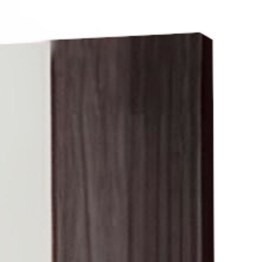 Gray Framed Mounted Accent Mirror - 41-inch