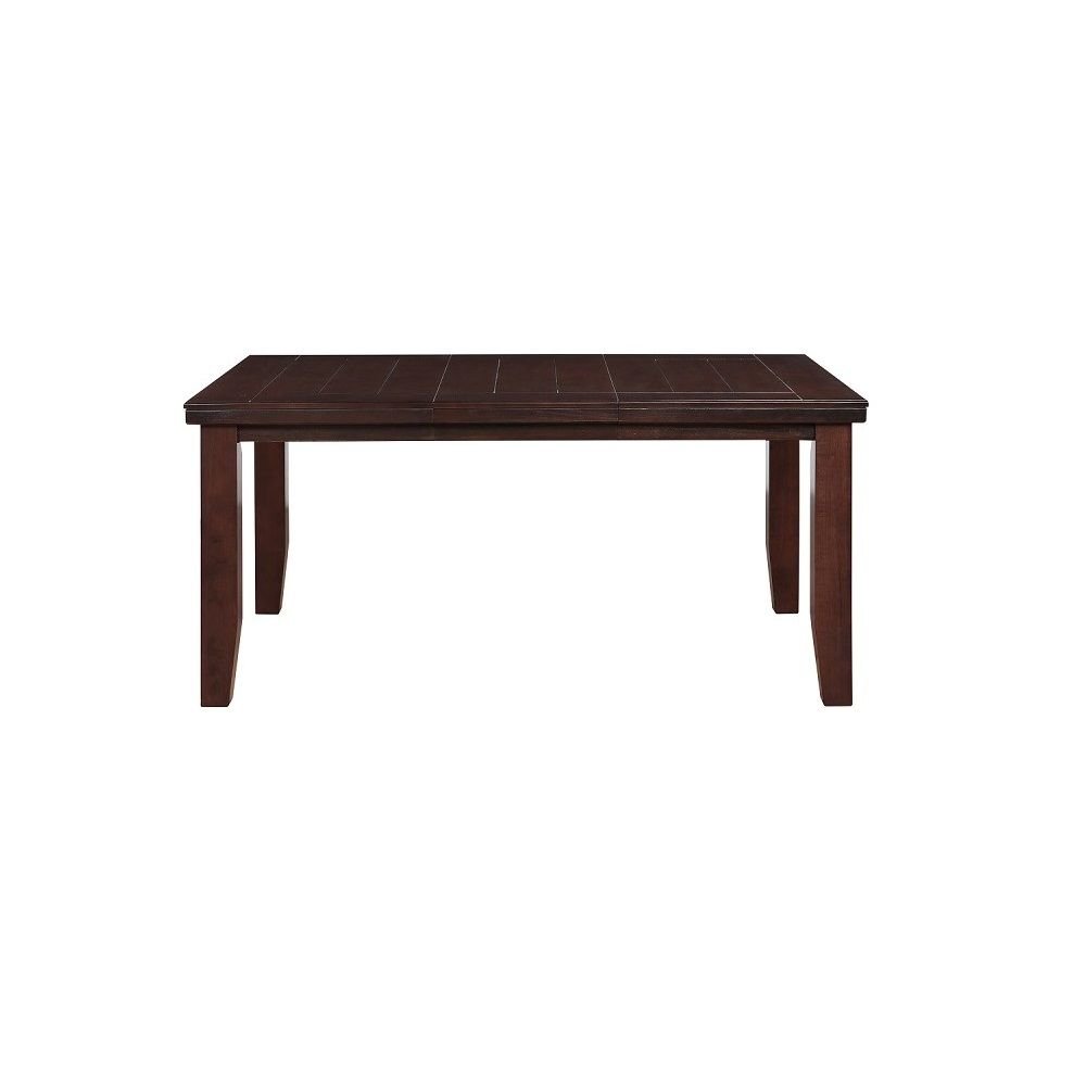 Dark Brown Solid Manufactured Wood Dining Table - 48-inch