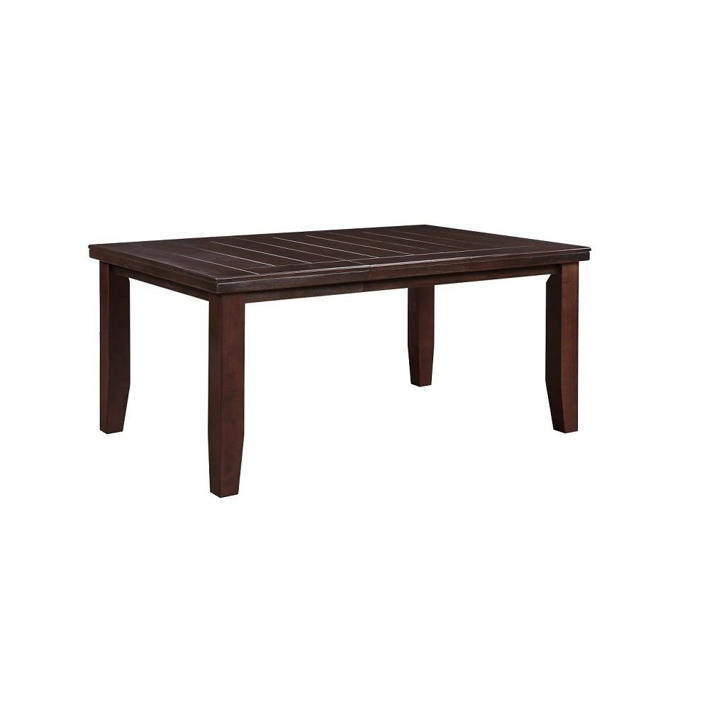 Dark Brown Solid Manufactured Wood Dining Table - 48-inch