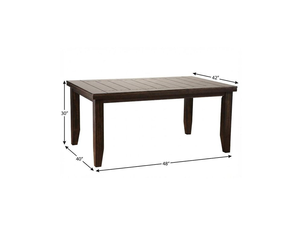Espresso Dining Table - 42-inch