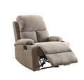 Gray Linen Recliner - 32-inch