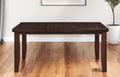 Dark Brown Dining Table - 48-inch