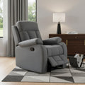 Modern Grey Fabric Loveseat - 40-inch