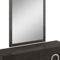 Refined Grey High Gloss Dresser - 31-inch