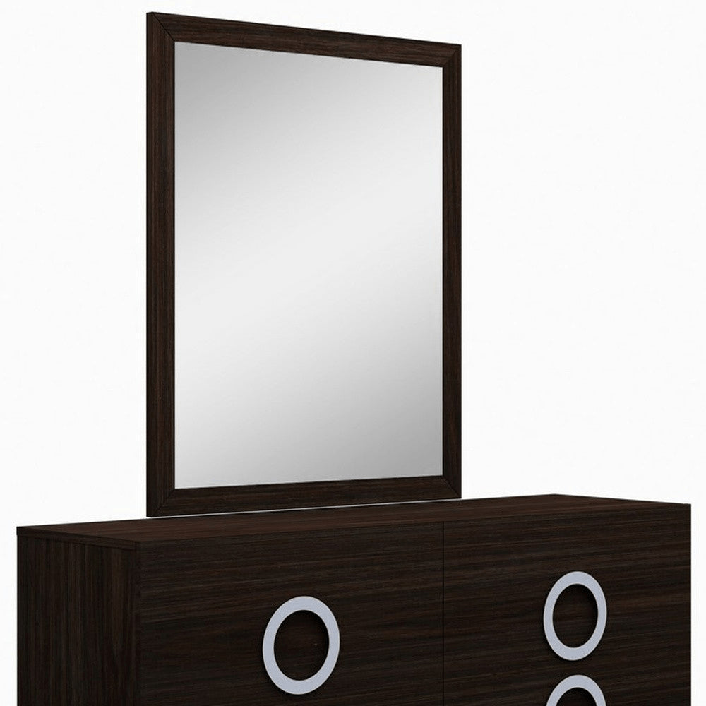 Refined Grey High Gloss Dresser - 31-inch