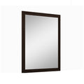 Dark Brown Framed Dresser Mirror - 43-inch