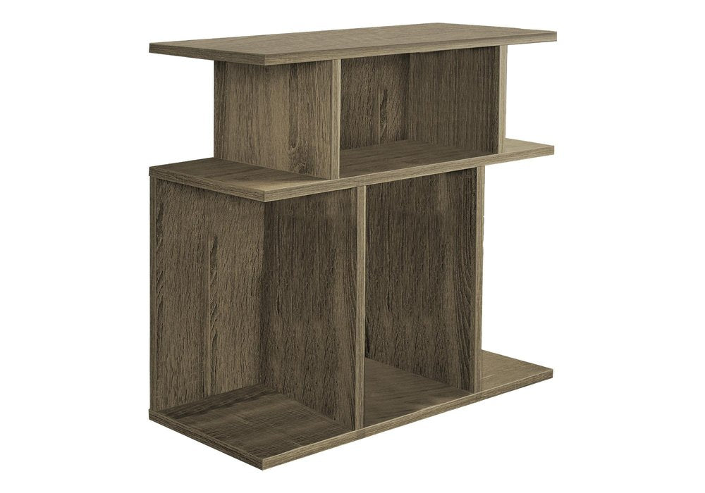 Deep Taupe End Table with 6 - 24-inch