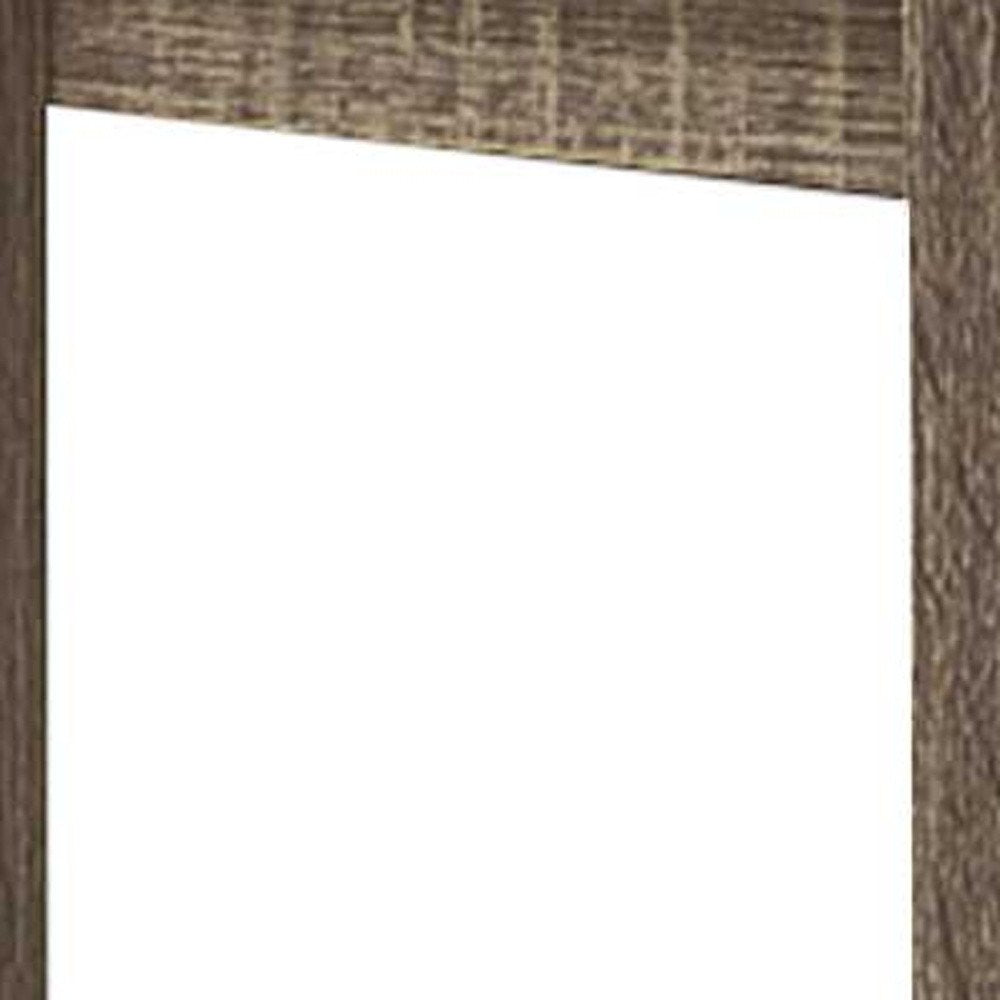 Deep Taupe End Table with Shelf - 22-inch