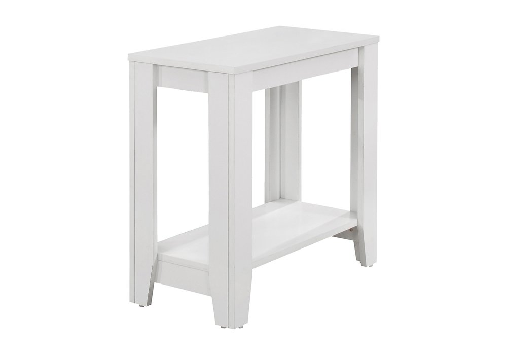 Deep Taupe End Table with Shelf - 22-inch