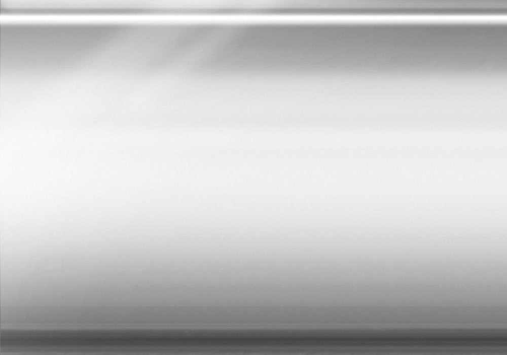 Clear and Silver Glass and Iron Coffee Table - 22-inch