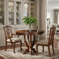 Brown Solid Wood Dining Table - 48-inch