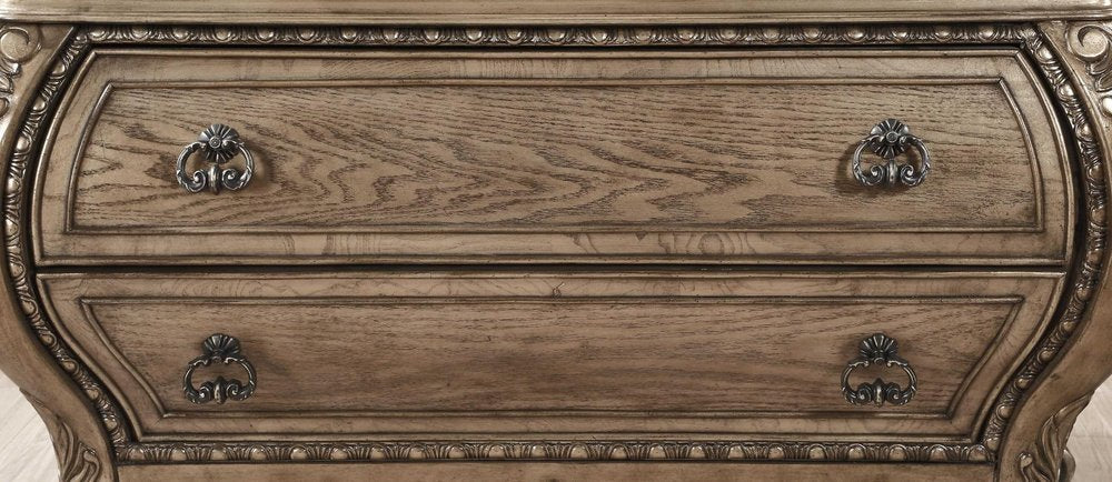 Brown Solid Wood 11 Combo Dresser - 41-inch