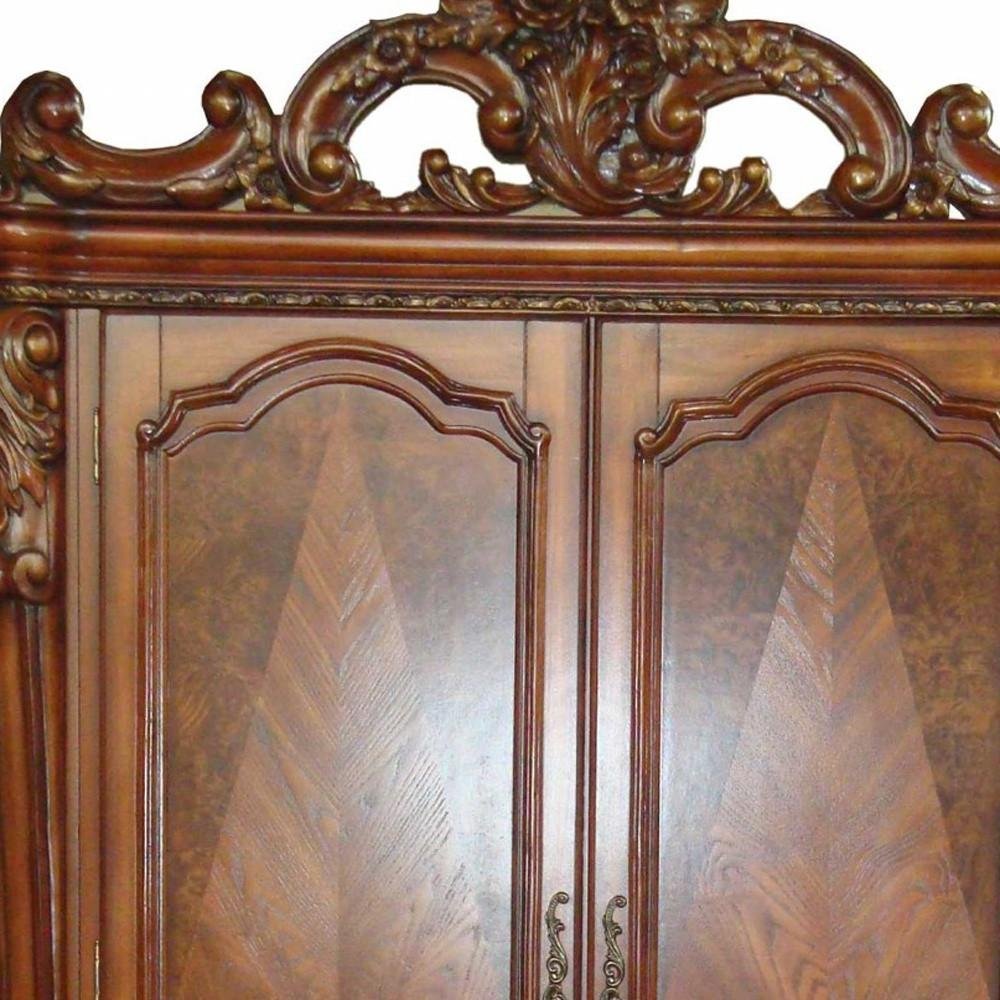 Brown Solid and Manufactured Wood - 82-inch