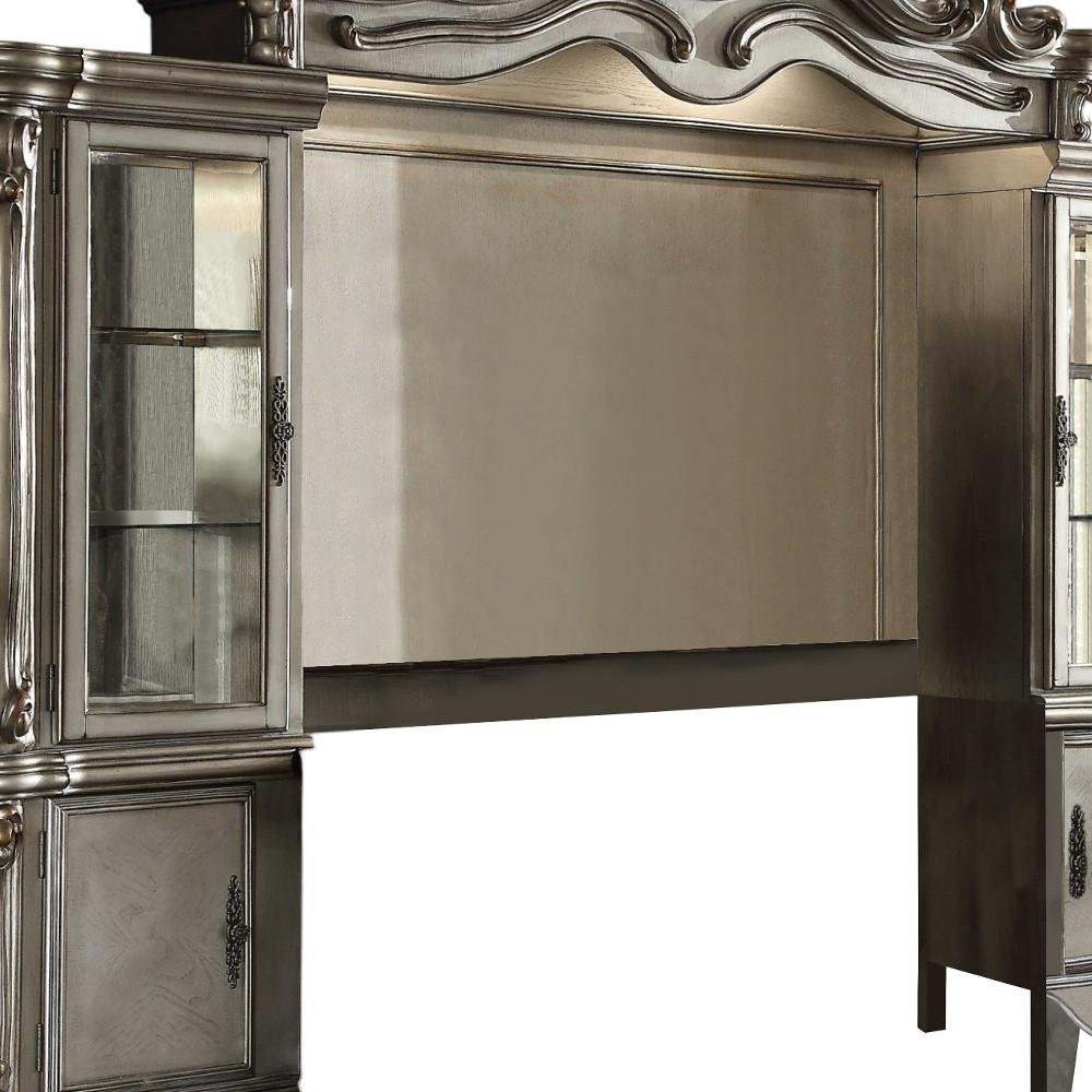 Platinum Solid Wood Floating Mount Entertainment Center - 118-inch