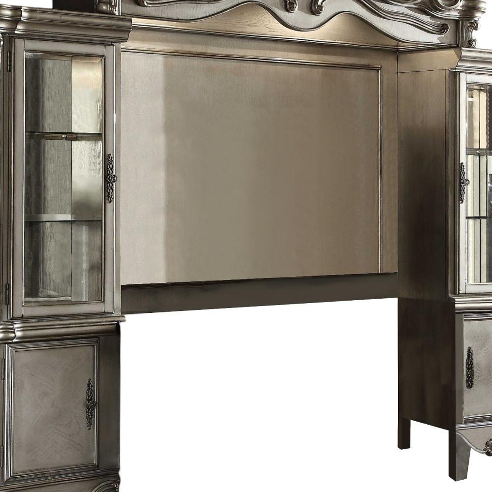 Platinum Solid Wood Floating Mount Entertainment Center - 118-inch