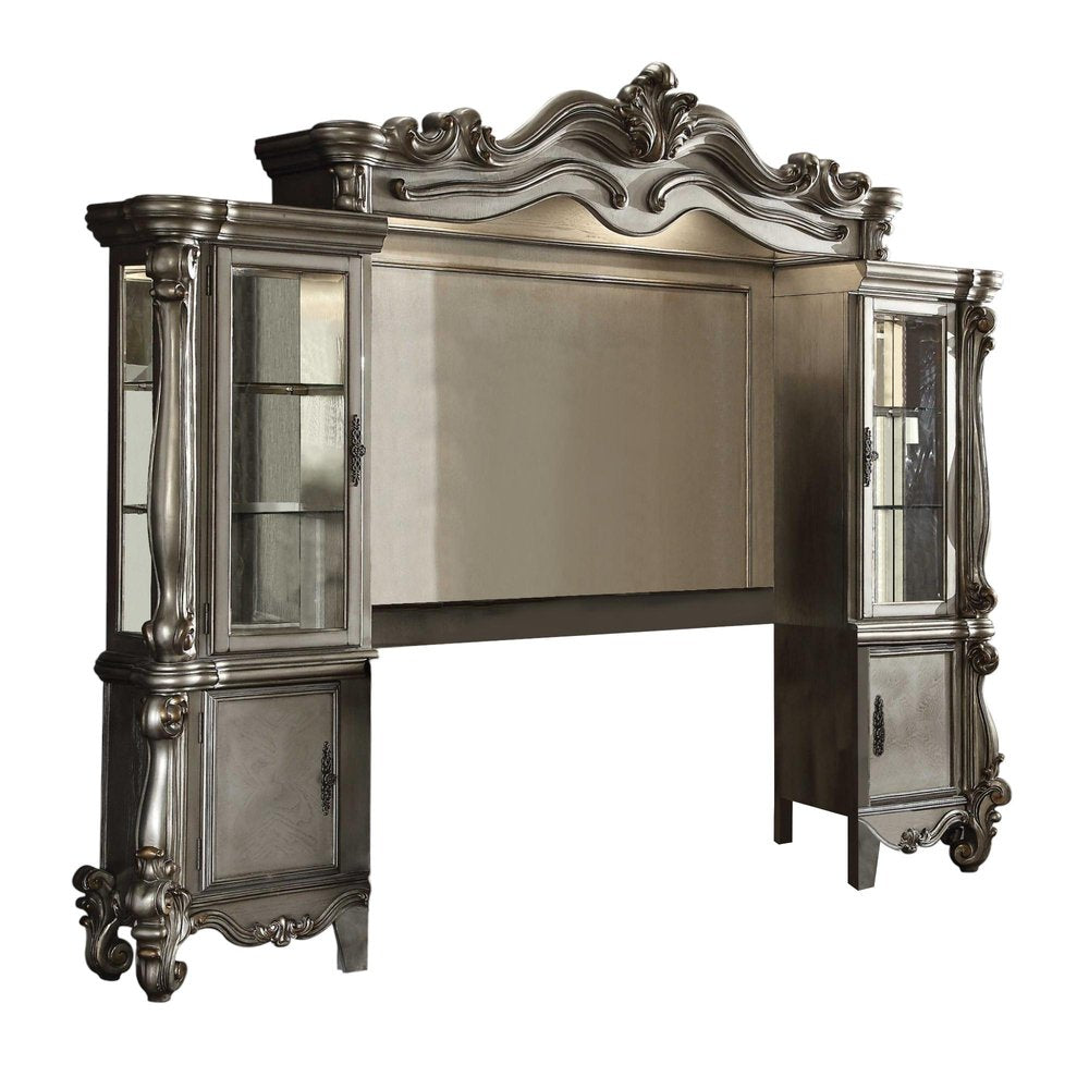Platinum Solid Wood Floating Mount Entertainment Center - 118-inch