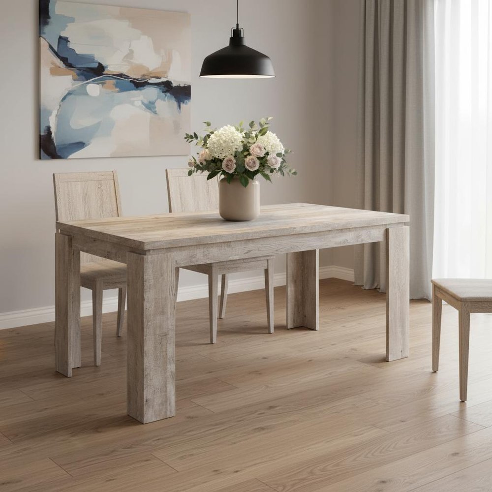 Taupe Dining Table - 36-inch