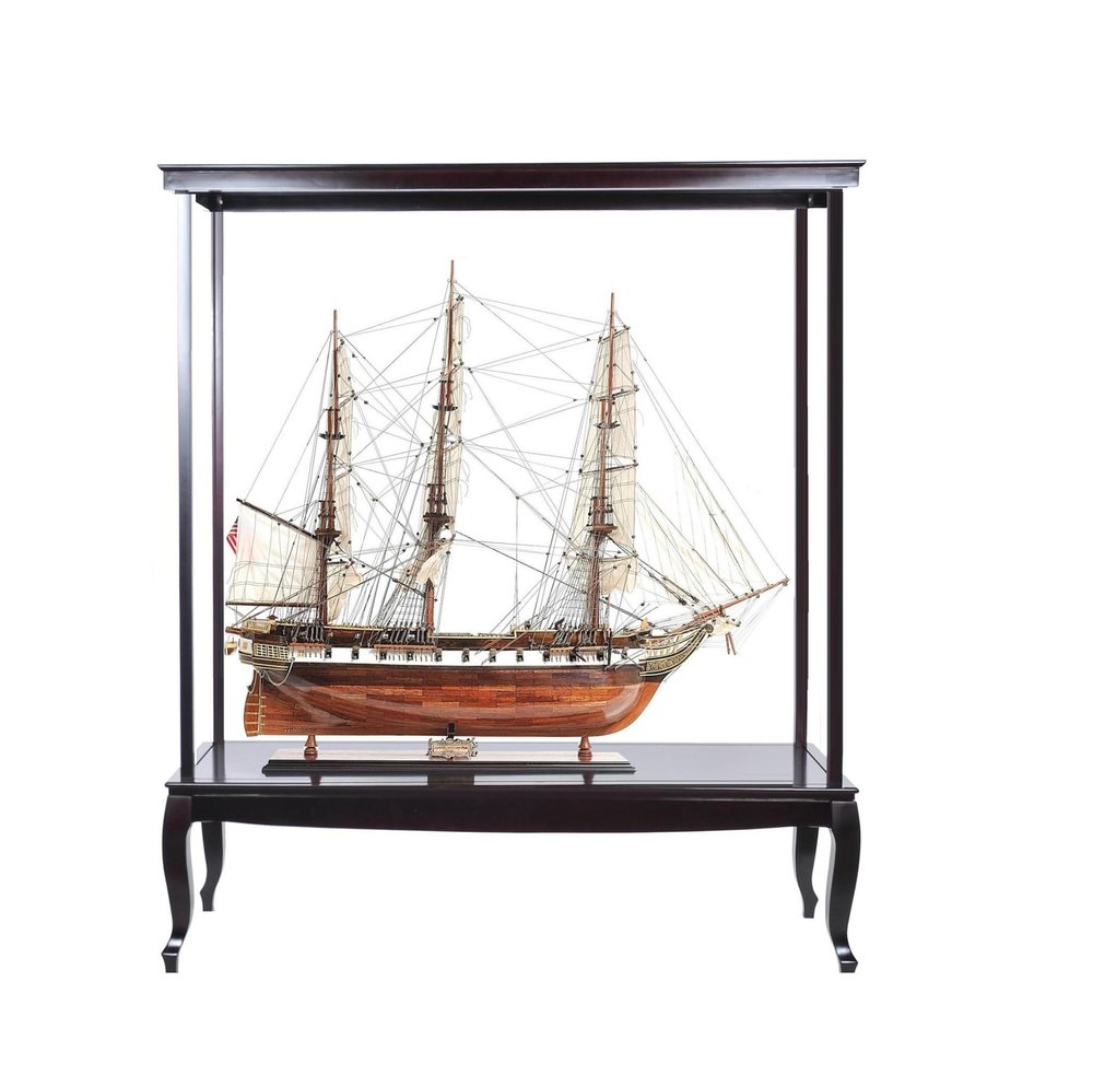 Dark Brown Glass Standard Display Stand - 23-inch