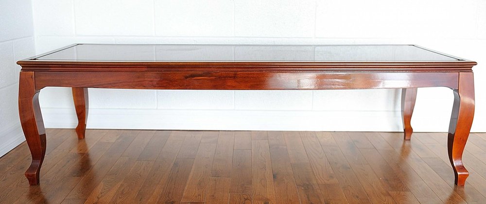 Dark Brown Glass Standard Display Stand - 23-inch