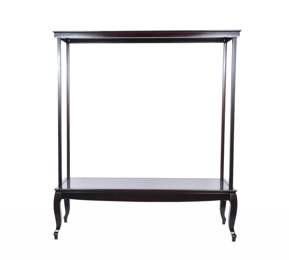 Dark Brown Glass Standard Display Stand - 23-inch