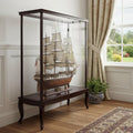 Dark Brown Glass Standard Display Stand - 23-inch