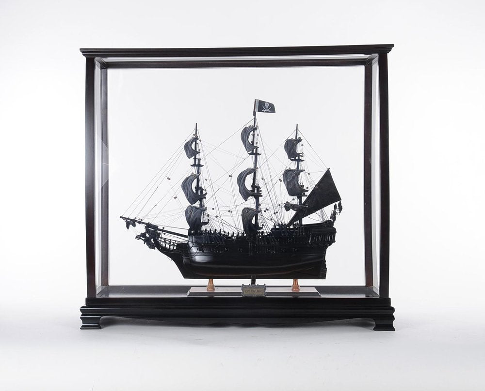 Black Glass Standard Display Stand - 34-inch