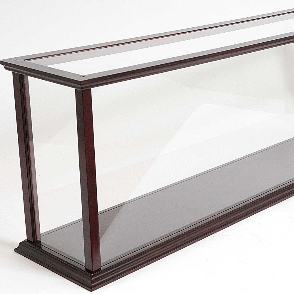 Dark Brown Glass Standard Display Stand - 39-inch