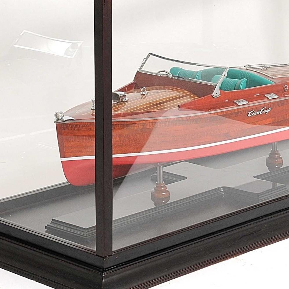 Display Case for Speed Boat - 14 X 37.5 X 15-inch