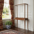Brown and Clear Glass Standard Display Stand - 15-inch