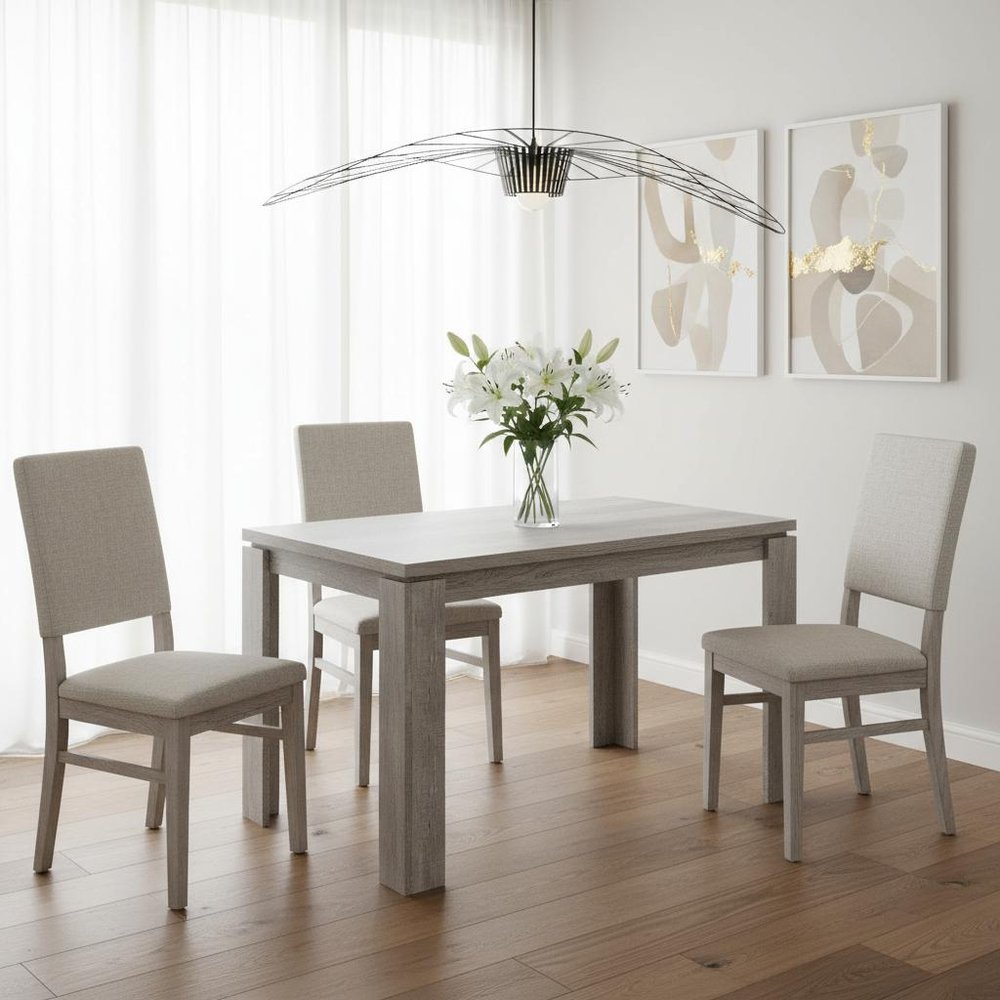 Gray Dining Table - 47-inch