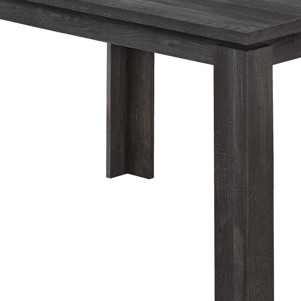 Black Dining Table - 47-inch