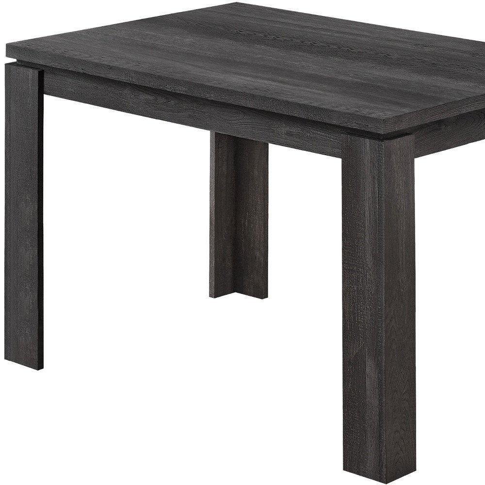 Black Dining Table - 47-inch