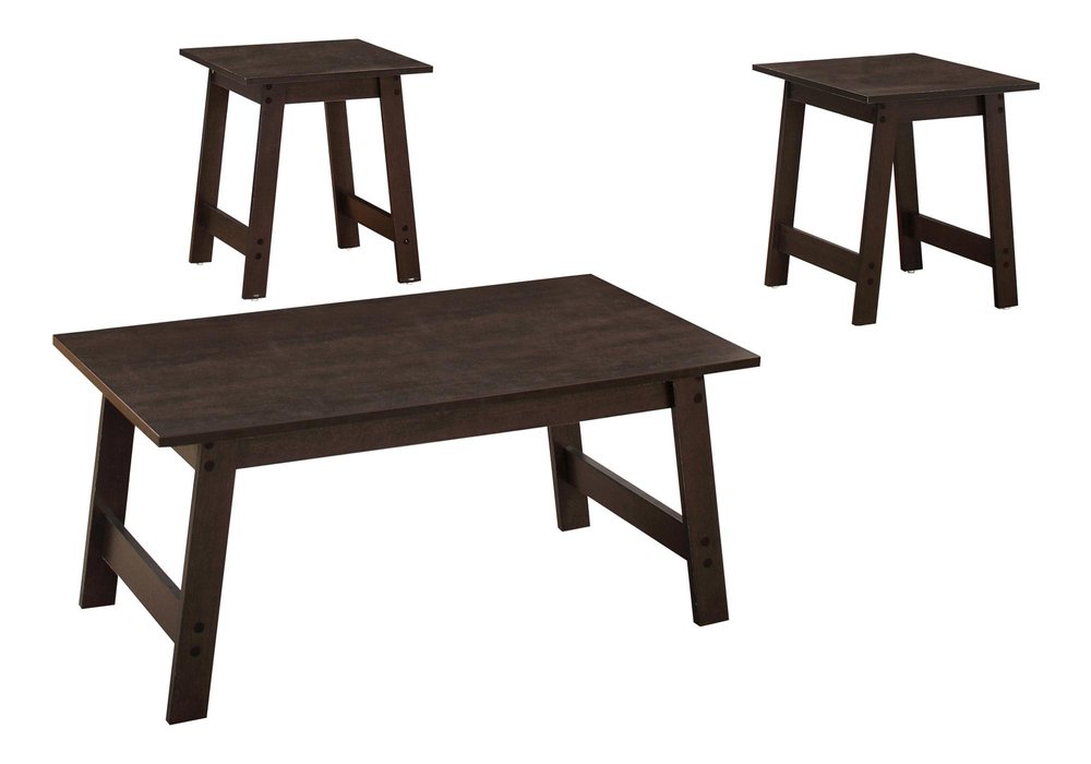 Set of Three 36 Espresso Coffee Table
