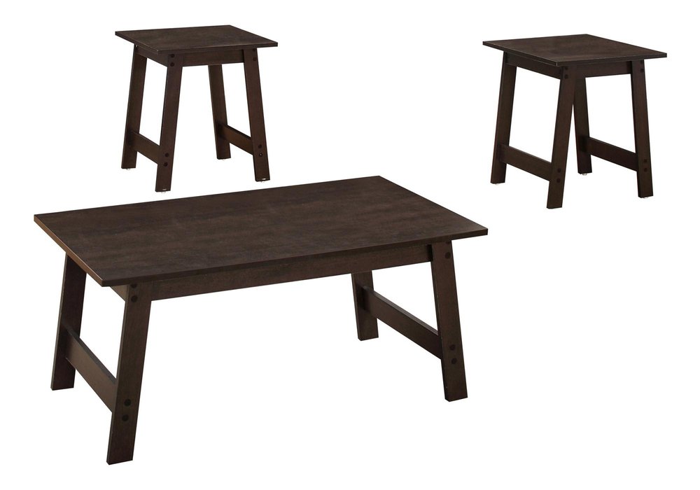 Set of Three 36 Espresso Coffee Table
