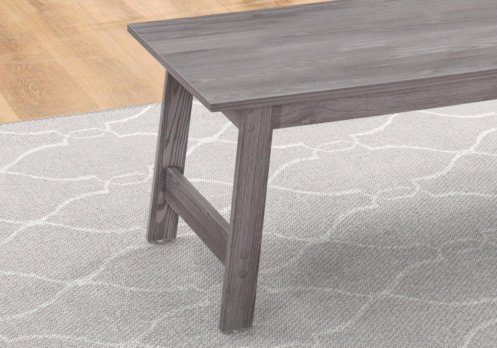 Set of Three 36 Gray Coffee Table