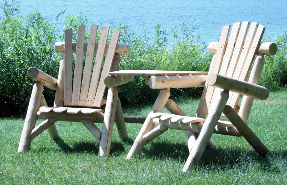 Natural Wood Visa-tete - 72 x 36 x 39-inch