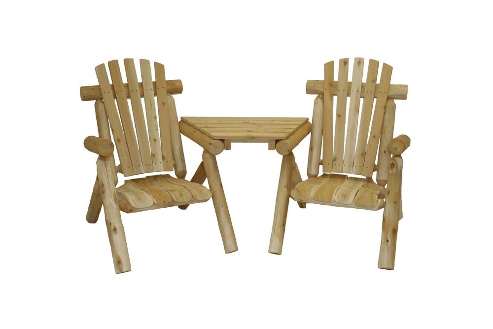 Natural Wood Visa-tete - 72 x 36 x 39-inch