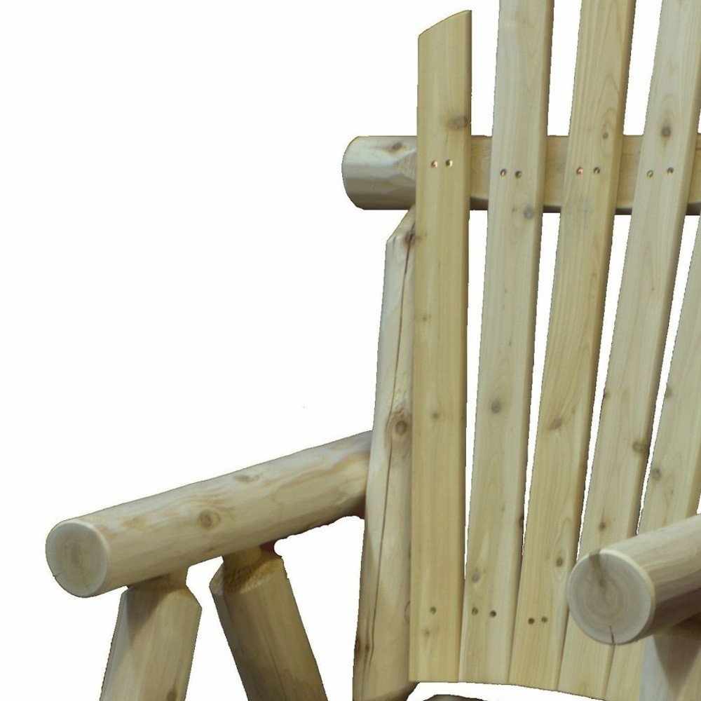 Natural Wood Dining Chair - 28 x 26 x 42-inch