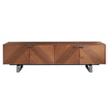 Contemporary Media TV Stand - 71-inch