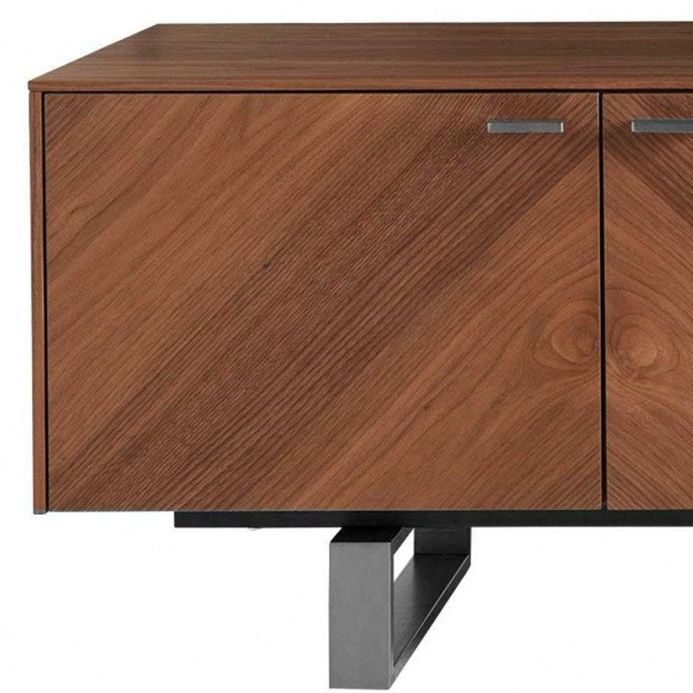 Contemporary Media TV Stand - 71-inch