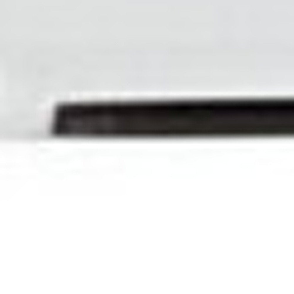 White Wood Two Drawer Nightstand - 20-inch