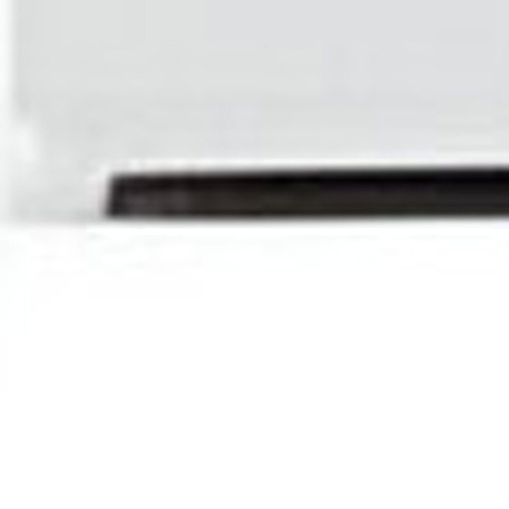White Wood Two Drawer Nightstand - 20-inch