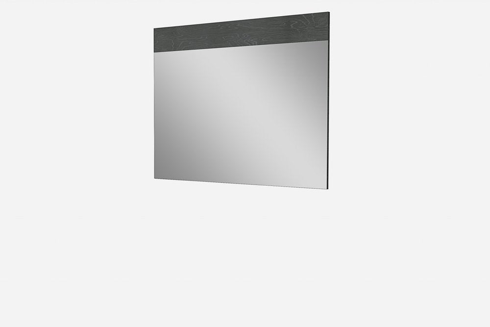 Gray Wood Framed Accent Mirror - 48-inch