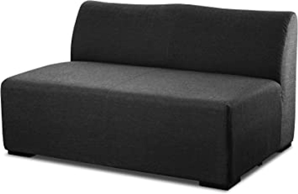 Charcoal Loveseat - 51-inch