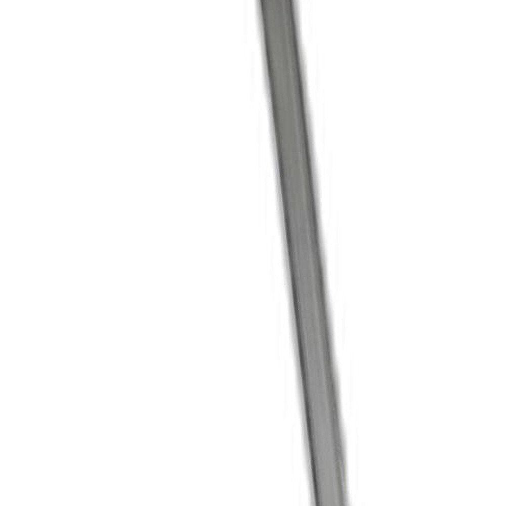 Silver Metal Framed Cheval Standing Mirror - 59-inch
