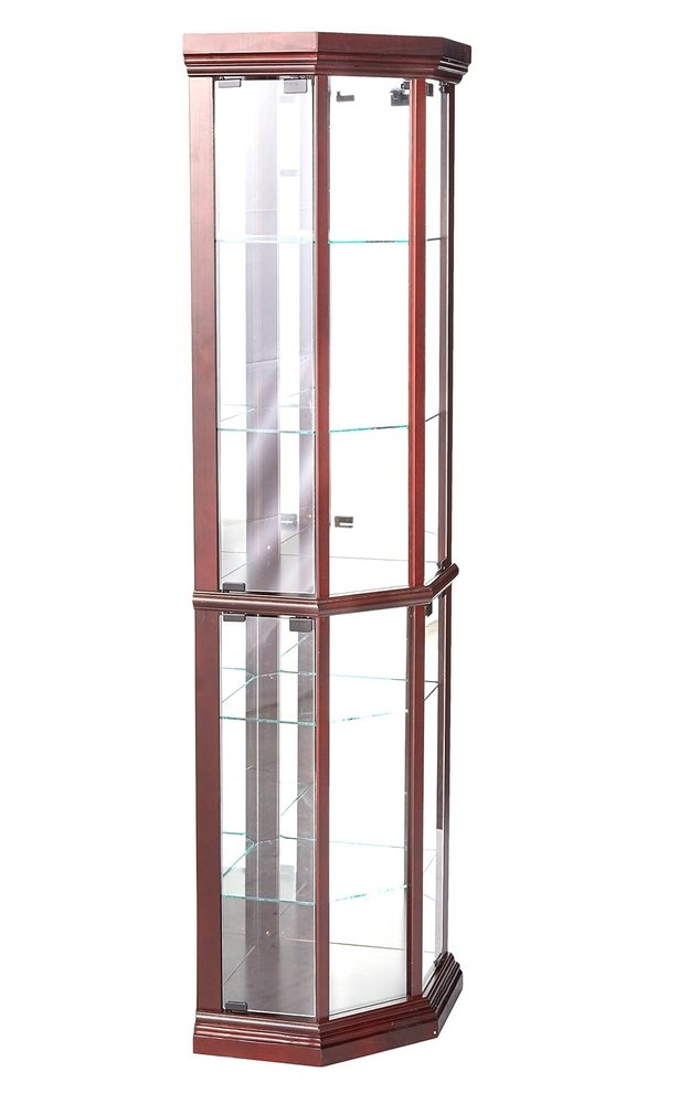 Dark Brown Display Stand - 16-inch